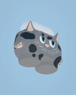 AirPods Gen3 GATO Case 3d model