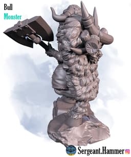 Bull 3d model
