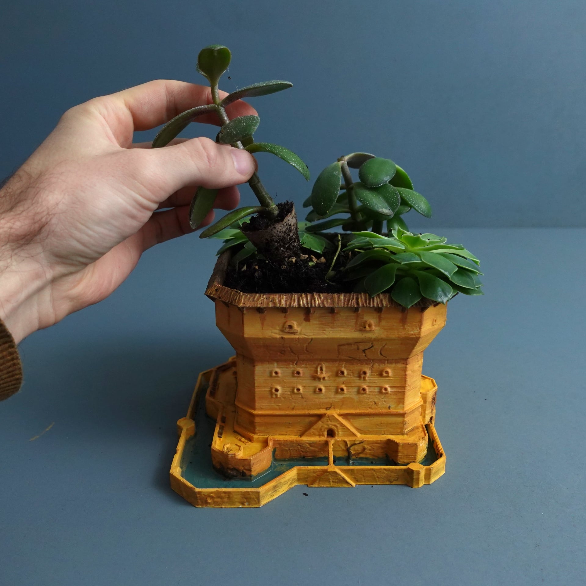 Planter castle 3d model