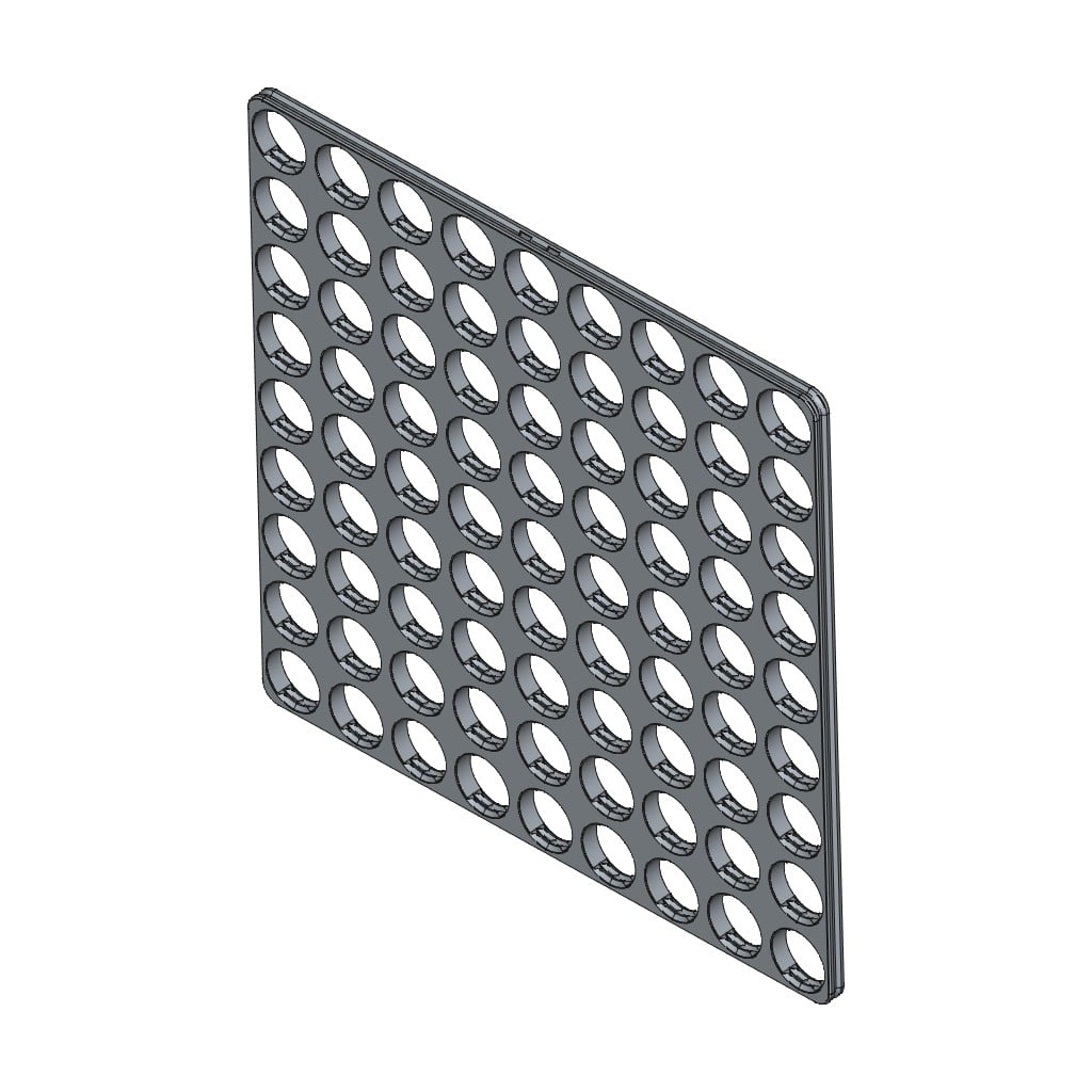 D-LOCK_PANEL.9X9 3d model