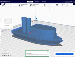 Steamship pencil holder 3d model