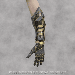Gustave Prosthesis Wearable Cosplay Arm Clair Obscur: Expedition 33 3d model