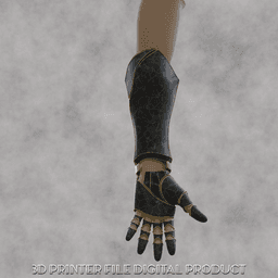Gustave Prosthesis Wearable Cosplay Arm Clair Obscur: Expedition 33 3d model