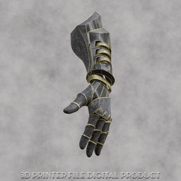 Gustave Prosthesis Wearable Cosplay Arm Clair Obscur: Expedition 33 3d model