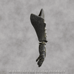Gustave Prosthesis Wearable Cosplay Arm Clair Obscur: Expedition 33 3d model