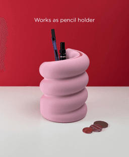 Oink, coin bank & pencil holder. 3d model