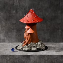 Mushroom Dice Tower 3d model