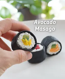 Sushi Clickers - Sushi Fidget Clicker - 3d Printed Ludo Fidget toy 3d model