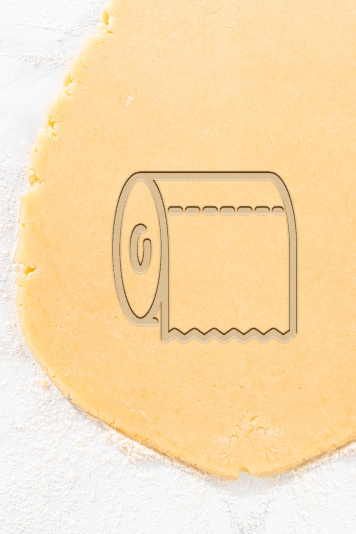 Paper Cookie Cutter, Biscuit Cutter 3d model