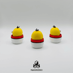PsyDuck Clicker 3d model