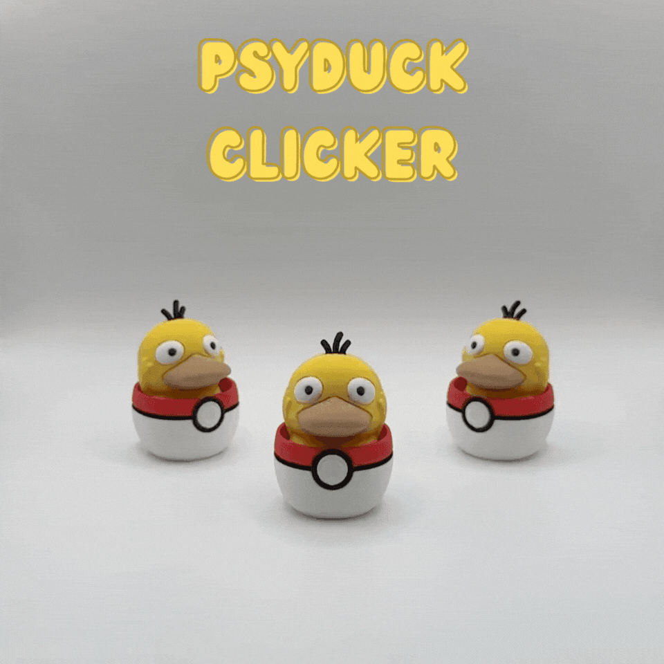 PsyDuck Clicker 3d model