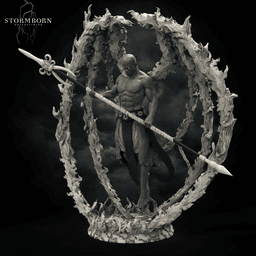 (32mm) Oros, Angel of Destruction 3d model