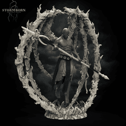 (32mm) Oros, Angel of Destruction 3d model