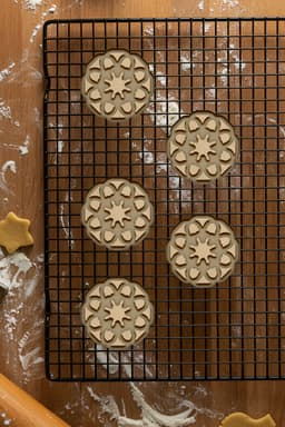Flower Cookie Cutter, Biscuit Cutter 3d model