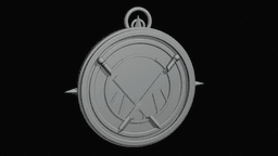 Klein Moretti Nighthawks badge from Lord of Mysteries 3d model