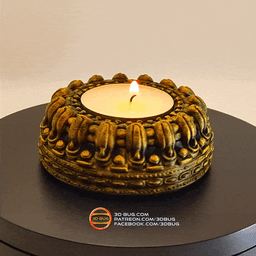 Tealight Holder 001 3d model