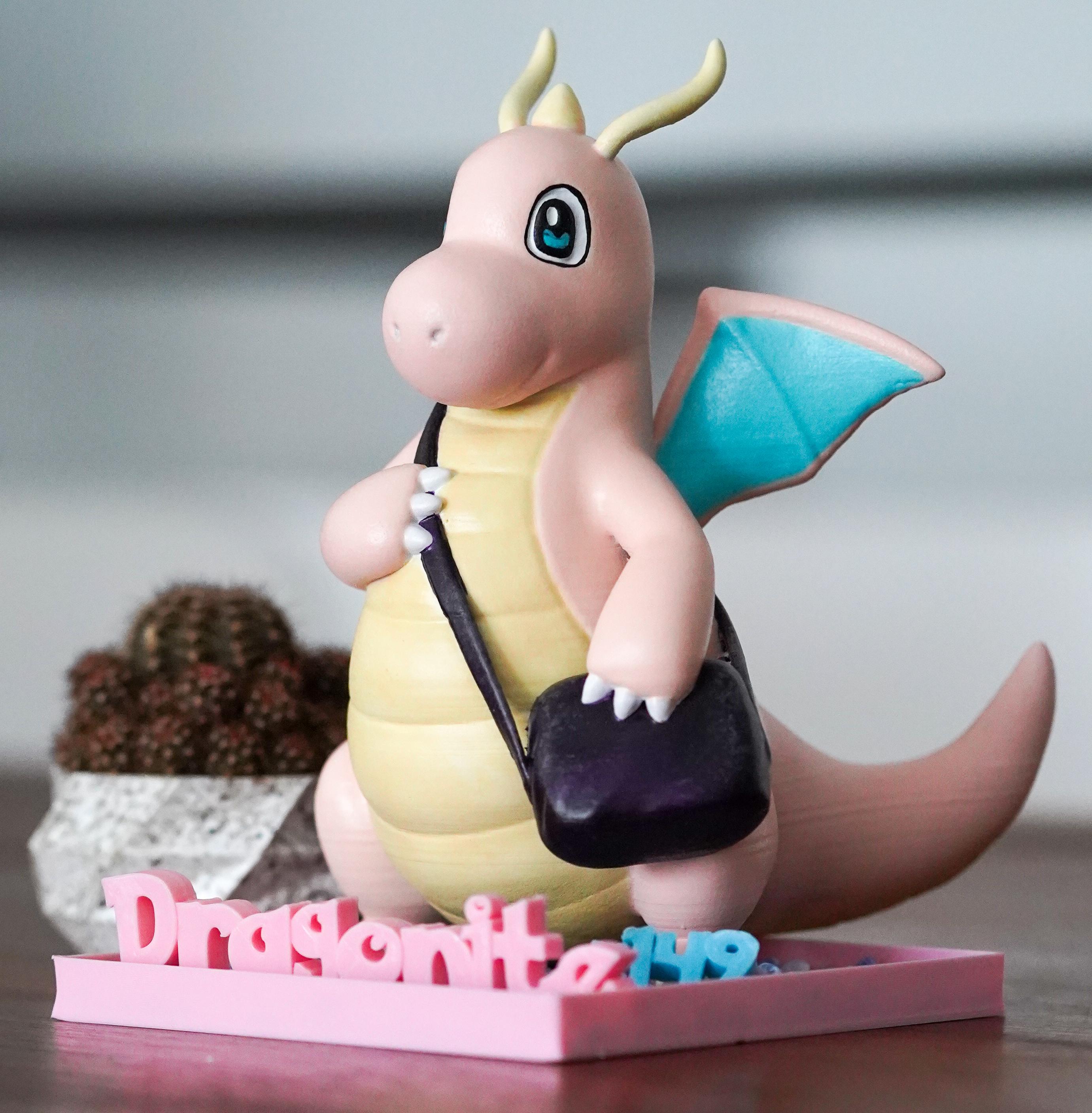 Dragonite(Pokémon) - Custom 15cm Dragonite! - 3d model