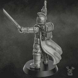 Dawnguard squad commander 3d model