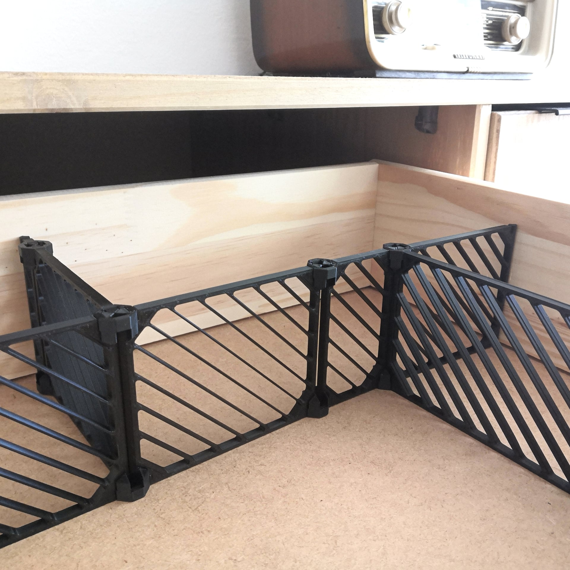 Modular drawer divider 3d model