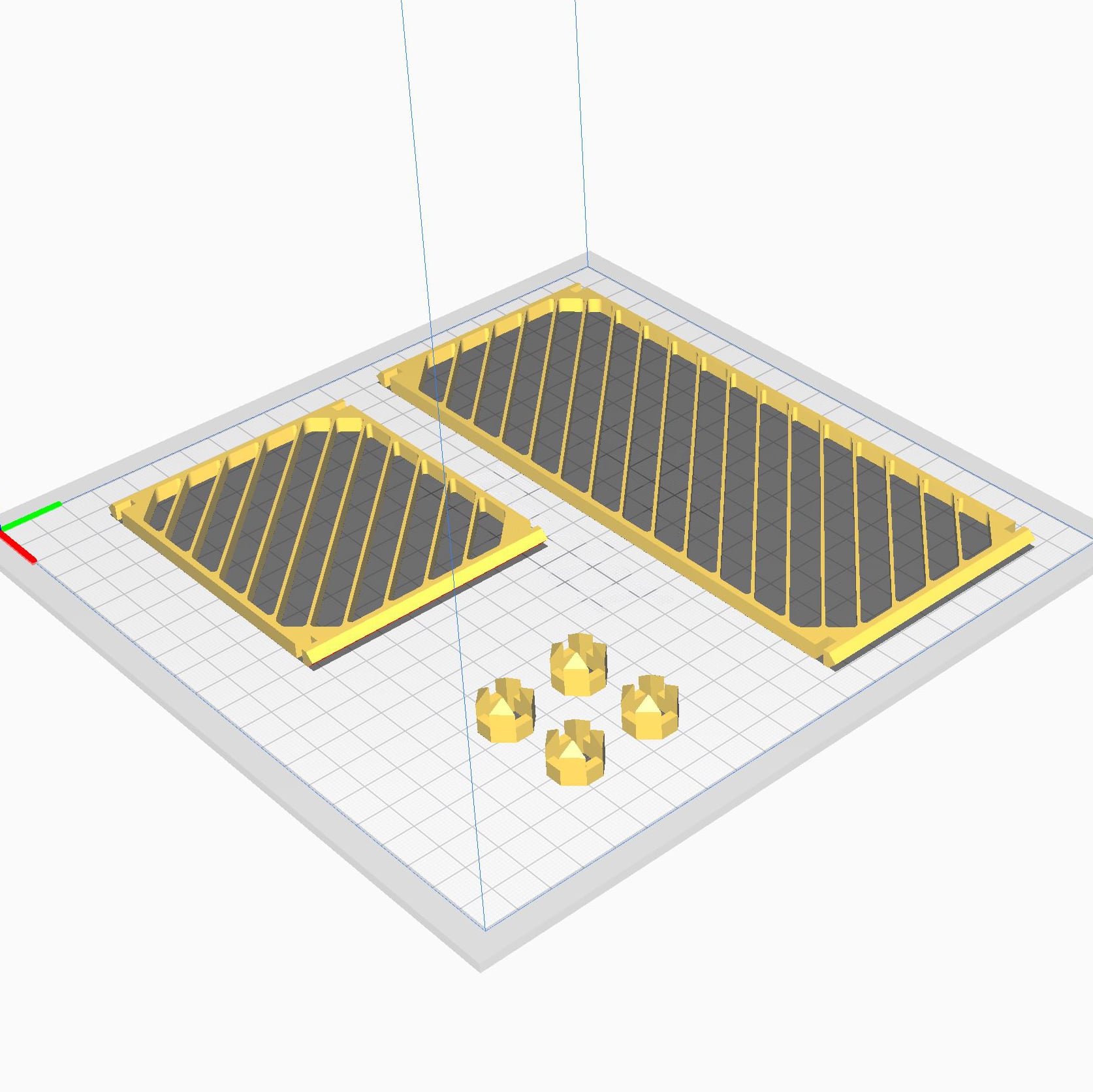 Modular drawer divider 3d model