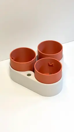 KURA - Self-watering Modular Planter 3d model