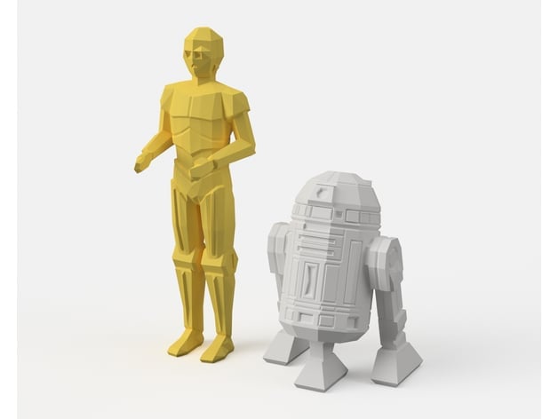 Low-Poly Space Toys 3d model