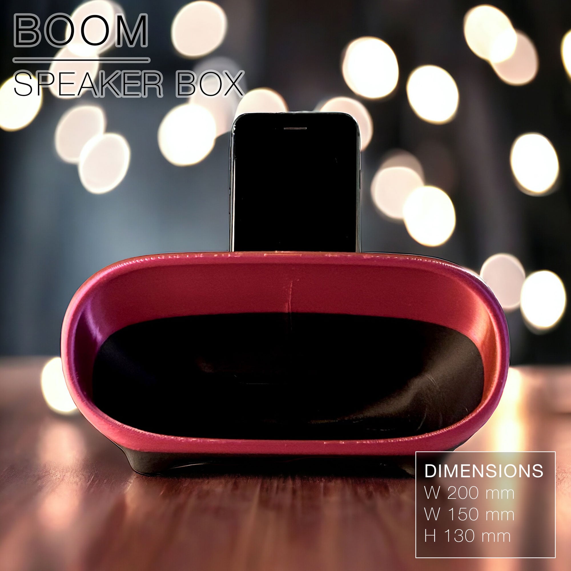 BOOM | Speaker Box for Smartphones 3d model