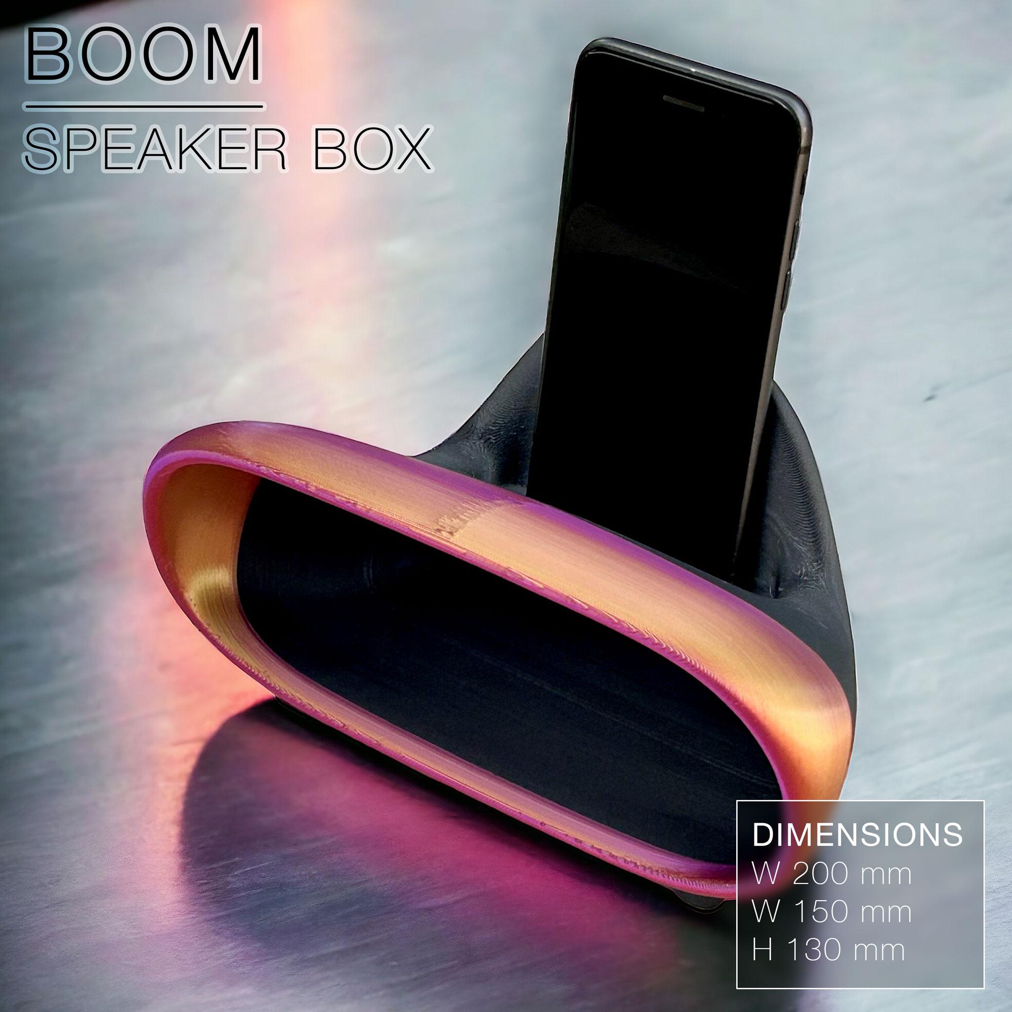 BOOM | Speaker Box for Smartphones 3d model