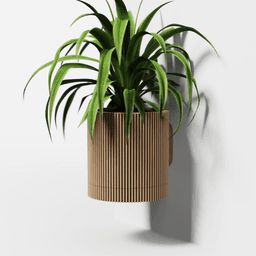 FIN Collection - Planter Set 3d model