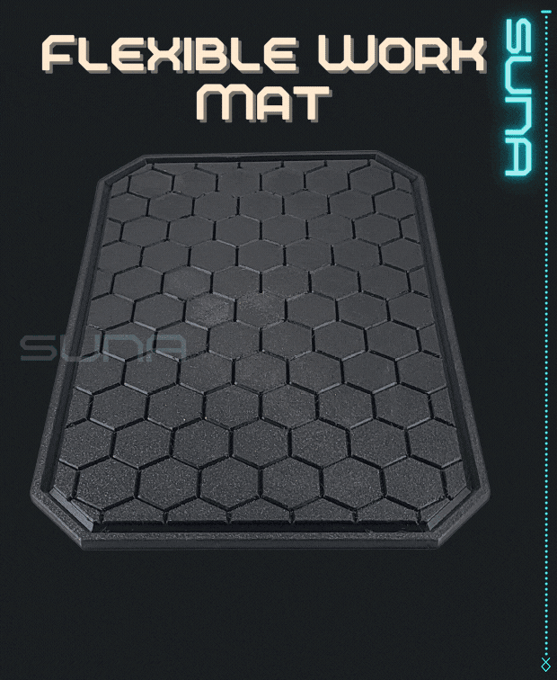 Flexible Work Mat (TPU/TPE/FLEX) 3d model