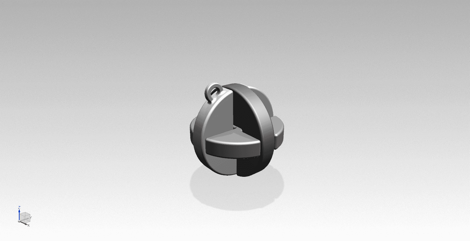PUZZLE, BALL (ORNAMENT) 3d model