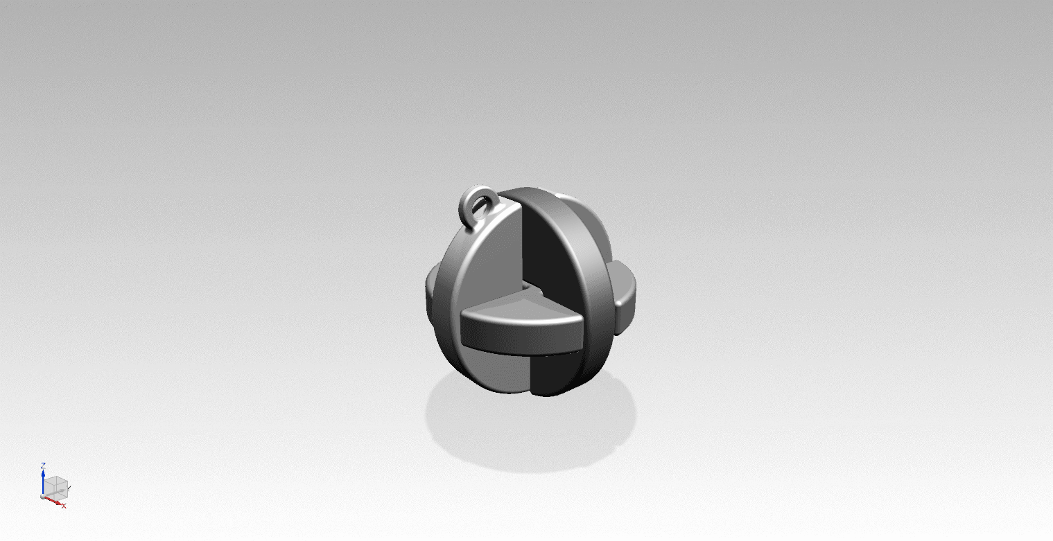 PUZZLE, BALL (ORNAMENT) 3d model