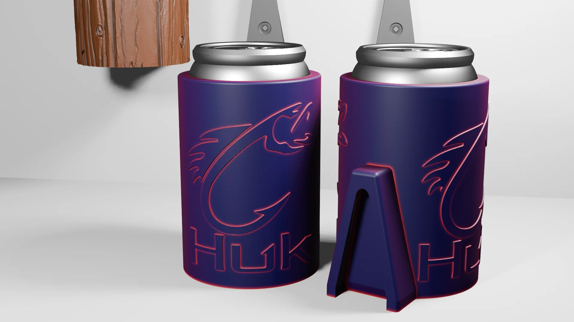 Huk Beer Can Holder 3d model