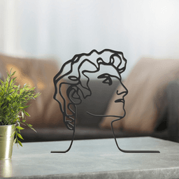 Line Art, Modern, Minimalist 3d model