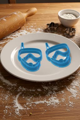 Snorkel Cookie Cutter, Biscuit Cutter 3d model