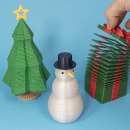 Springo Gift Box (Single and Dual Color Versions) 3d model