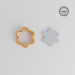 Flower & Blossom Shape Cutter Set, 18 Sizes, Perfect for Cookies, Fondant, Clay, Botanical Spring Floral PRODUCT_1432 3d model