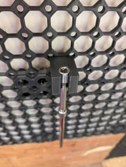 Multiboard Socket Extension Holder (one quarter, 1/4) 3d model