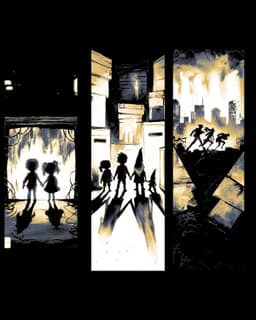 Simple designs - heading to an eerie Adventure - Set of Bookmarks 3d model