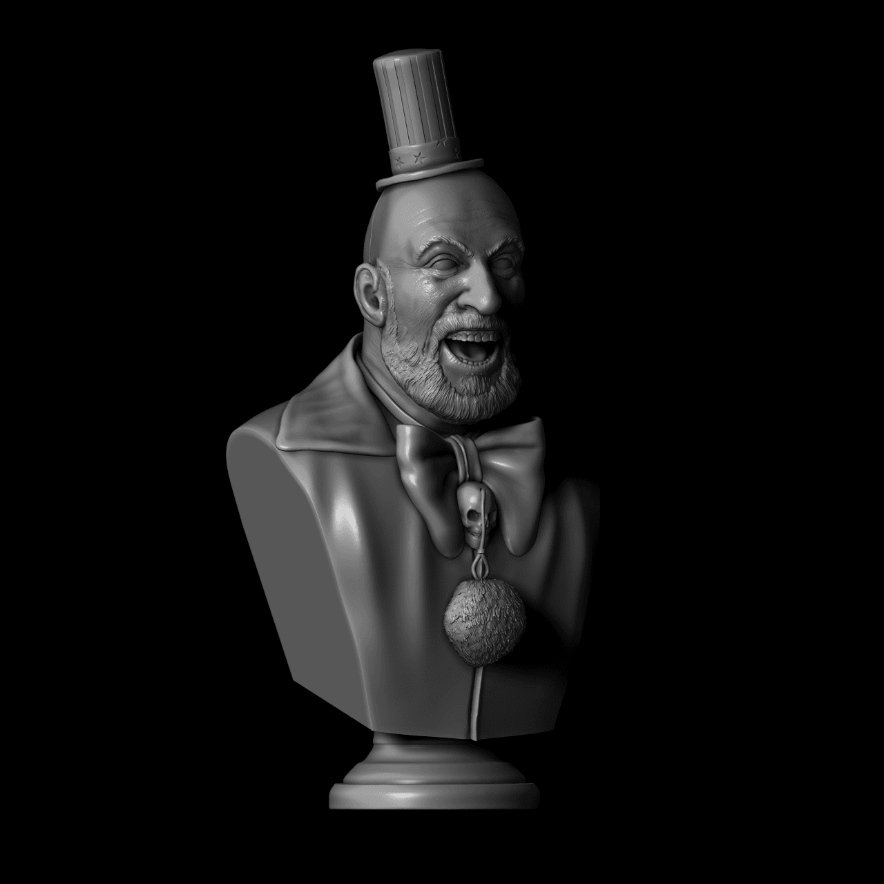 Captain_Spaulding (Pre-Supported) 3d model
