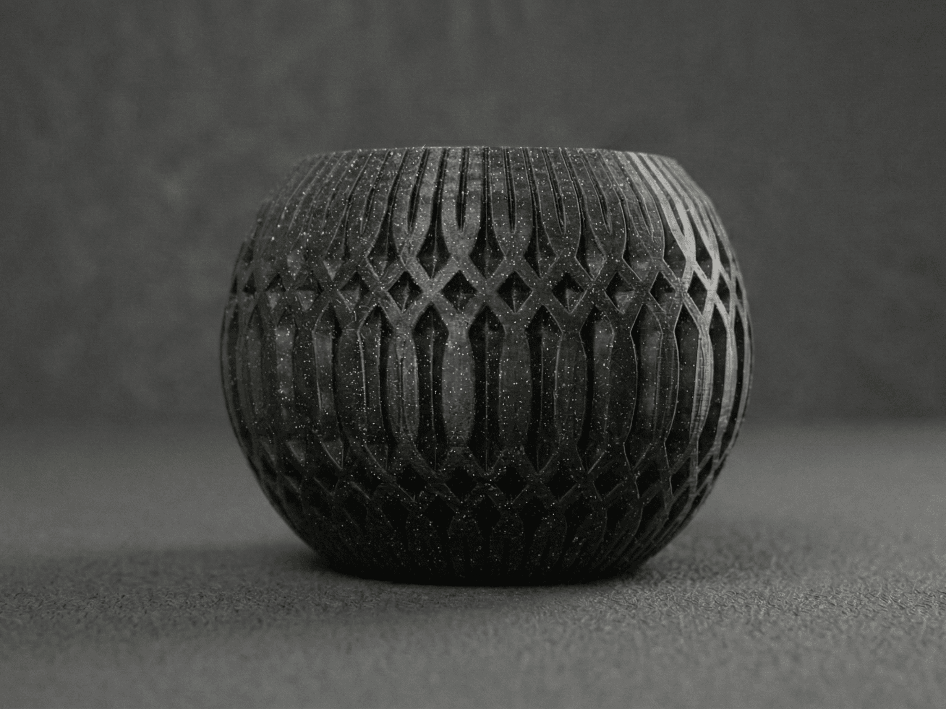 Hard Stardust β Sharp Geometric Decorative Pot 3d model
