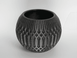 Hard Stardust β Sharp Geometric Decorative Pot 3d model