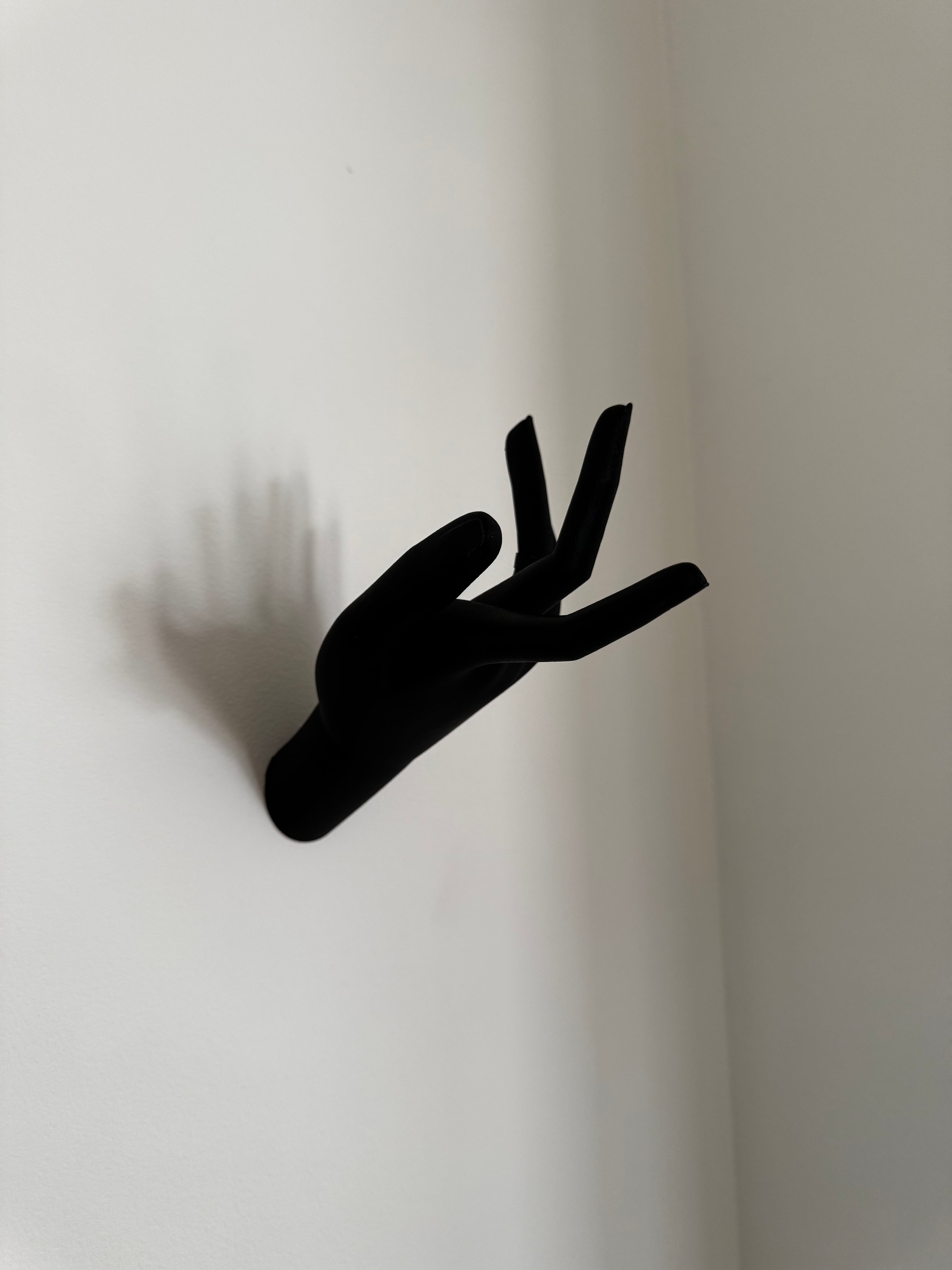 Wall hook hand shape 3d model