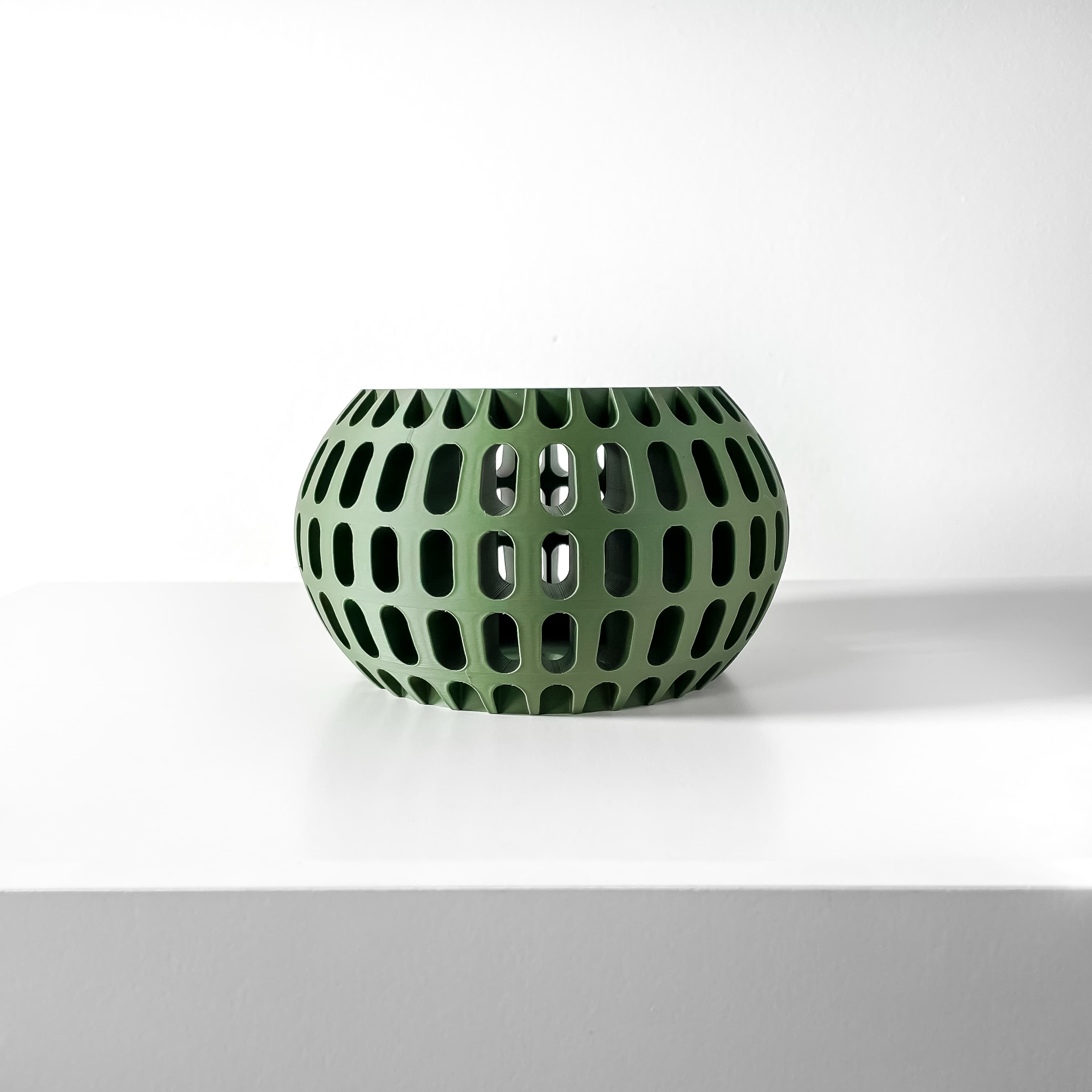 The Brex Orchid Planter Pot with Drainage Tray | Modern and Unique Home Decor 3d model