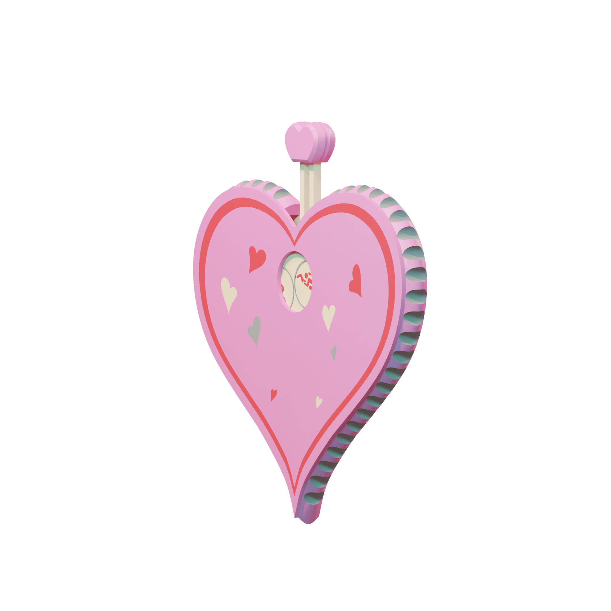 Valentines Day Random Position 3d model