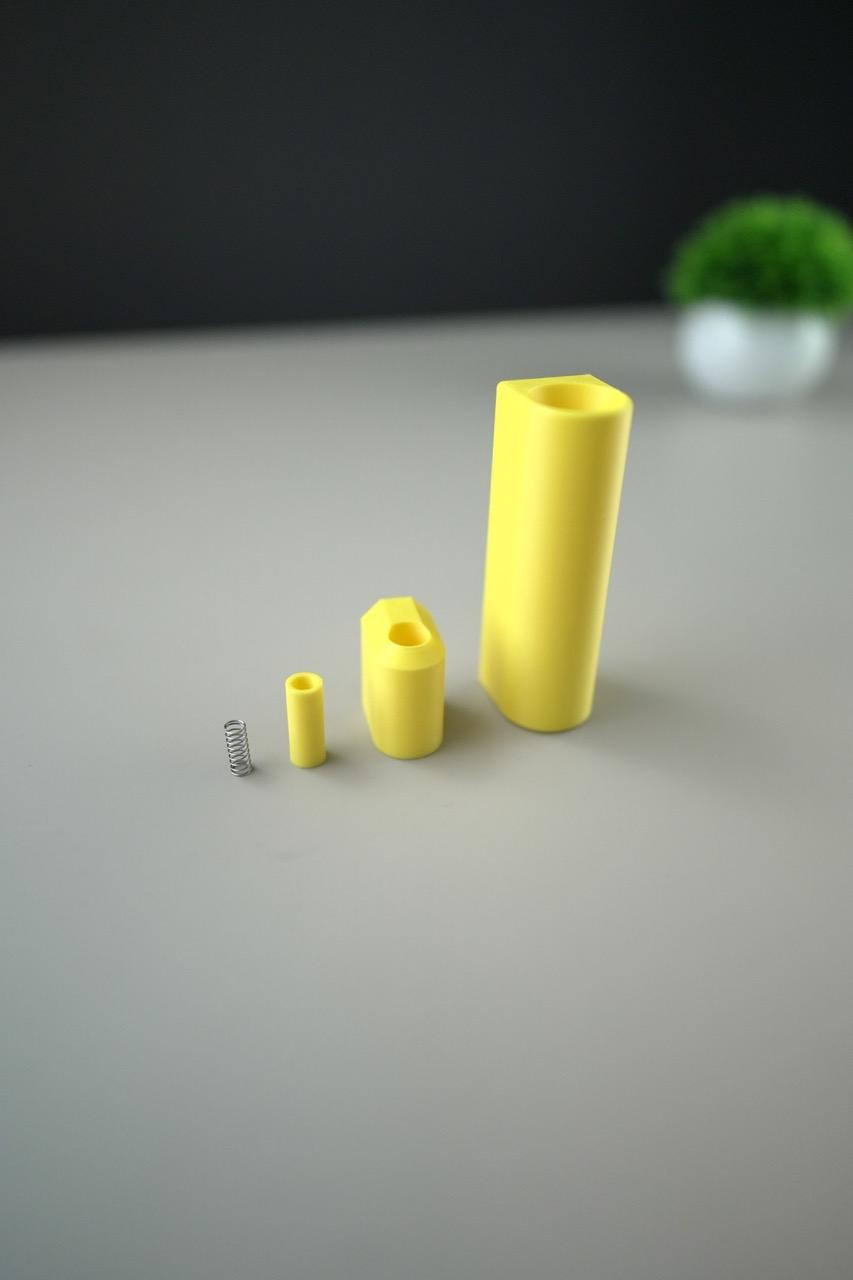 Wall Pen Holder, with suspension spring 3d model