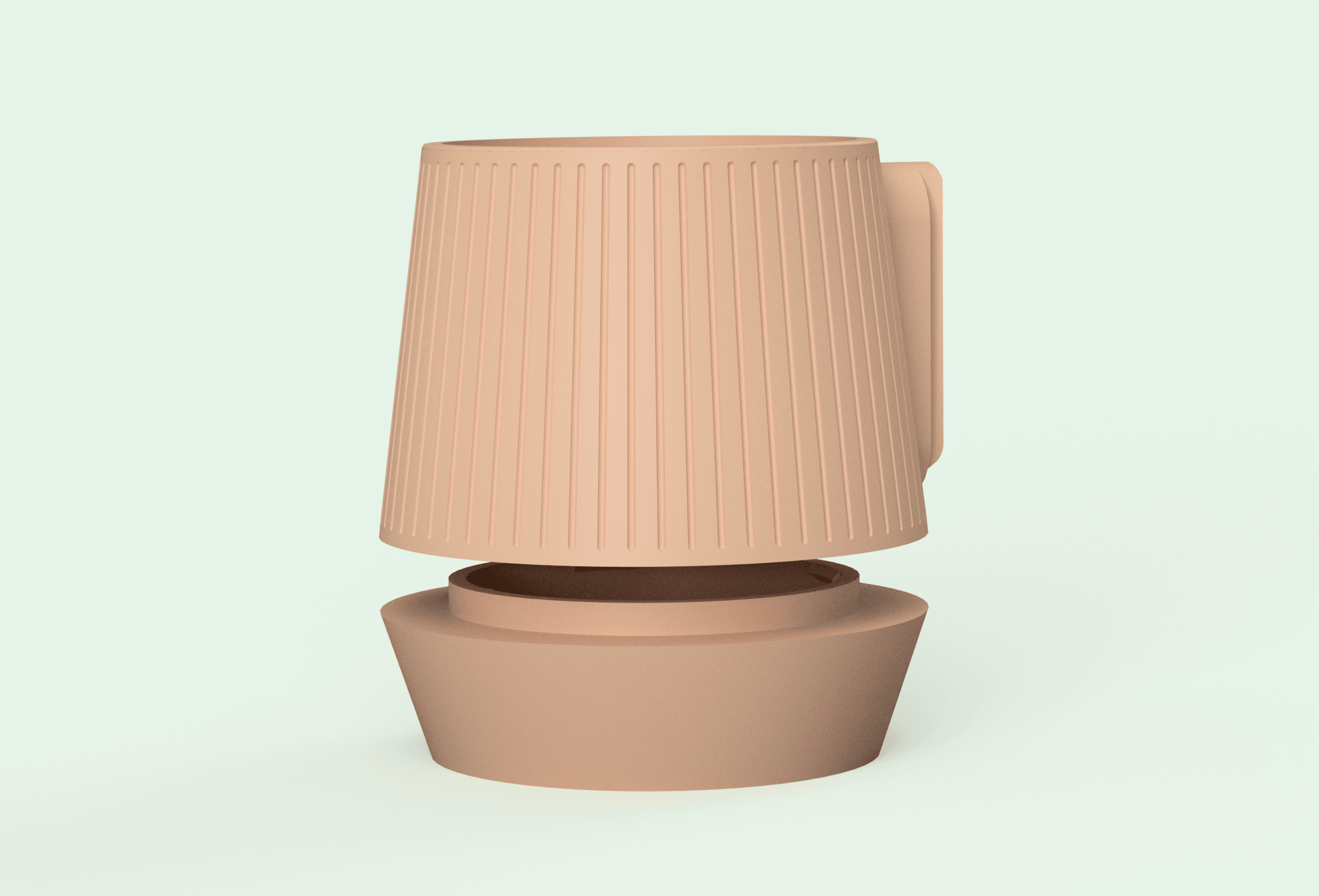 MCM Planter 3d model
