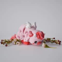 Cupid Cow Flexi 3d model