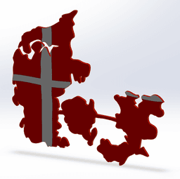 Danmark.STL 3d model