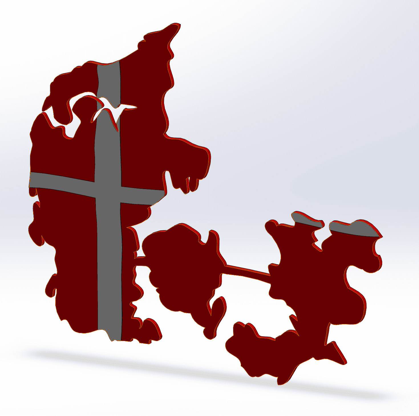 Danmark.STL 3d model